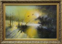 Утро Артикул 4014 Художник Игорь Медведев 40Х60 Холст, масло, Цена 21000р. 2017 год