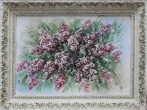 Сирень  Артикул 3032 Художник М. Дудник 30Х40 Холст, масло, Цена 5000р. 2014 год