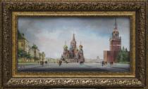 Москва. Красная площадь.  Артикул 2620  Художник Виктория Шеренкова  30Х60  Холст, масло  Цена 8000р.