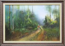 Прогулка Артикул 4007 Художник Игорь Медведев 40Х60 Холст, масло, Цена 21000р. 2017 год