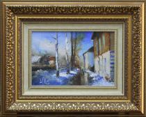 Город  Артикул 2439 Художник Игорь Медведев  20Х30  Холст, масло  Цена 10000р.