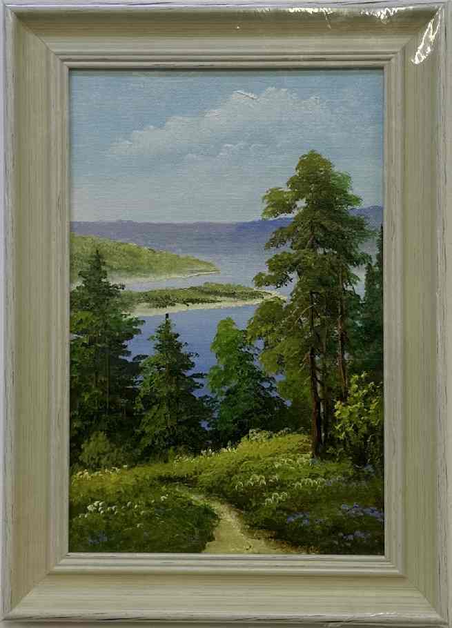 Лето Артикул 2136 Художник Белла Калашникова Холст, масло Размер 20Х30 Цена 8000р.