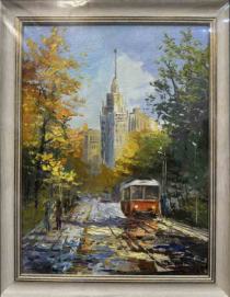 По Москве Артикул 2641 Художник Белла Калашникова Холст, масло Размер 30Х40 Цена 12000р.