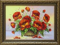 Маки Артикул 3012 Художник Марина Щербакова 50Х70 Холст, масло, Цена 12000р. 2017 год